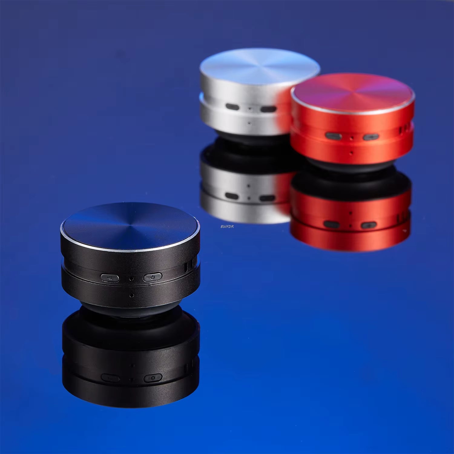 Bone Conduction Speaker Wireless Bluetooth-Compatible TWS Stereo Dual Sound Audio Box Mini Humbird Speaker with Call FM Radio